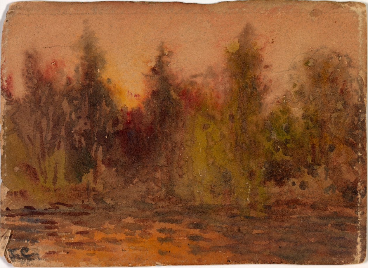 Sem título, ca. 1875-1880. de Jasper Francis Cropsey