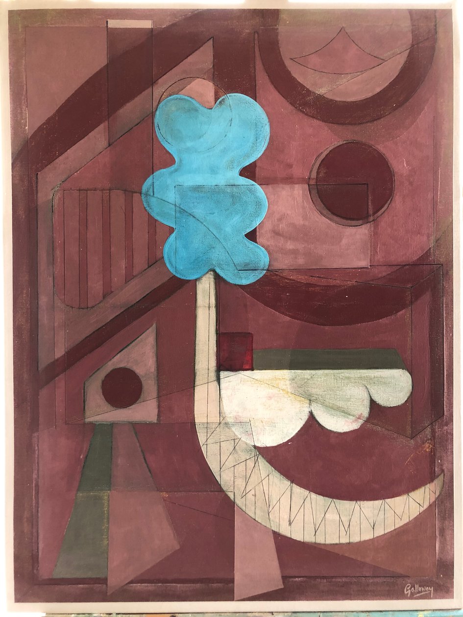 Abstrato 1 (pintura) de Jasper Galloway