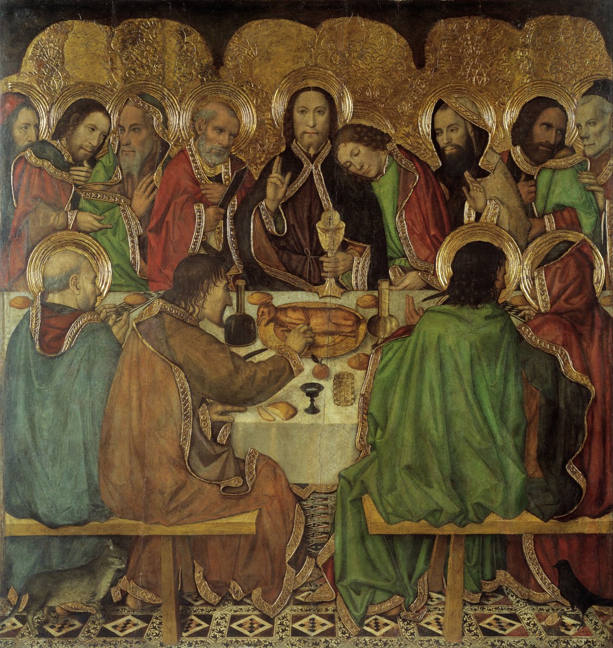 Última Ceia de Jaume Huguet