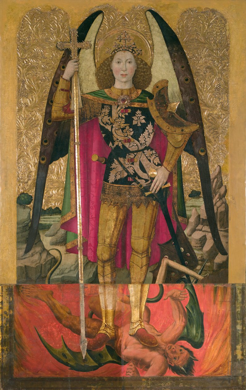 Santo Michael de Jaume Huguet