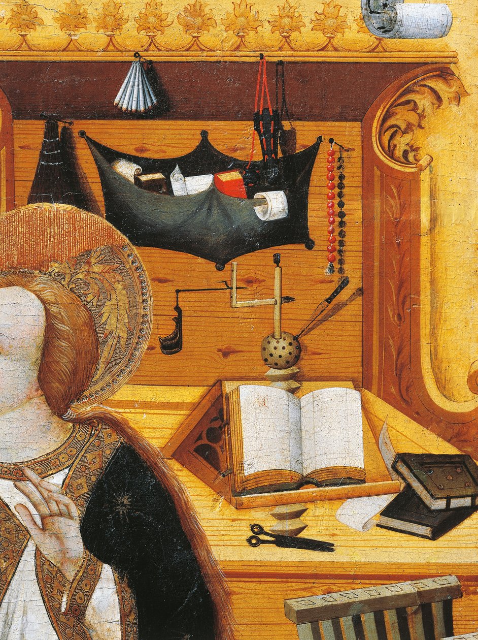 Descanso de livro, retábulo de Verdu de Jaume Ferrer