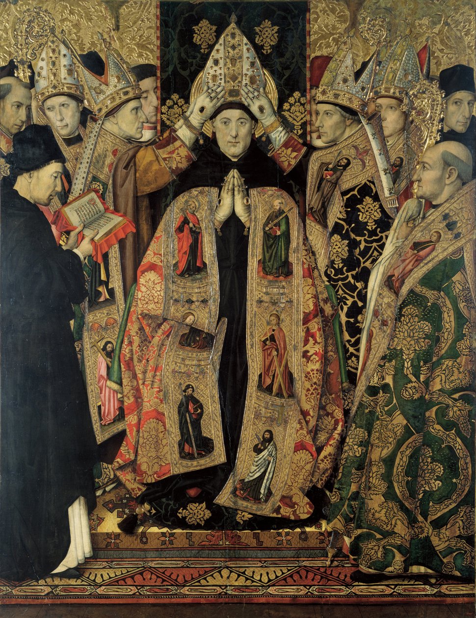Consagração de Santo Agostinho de Jaume Huguet