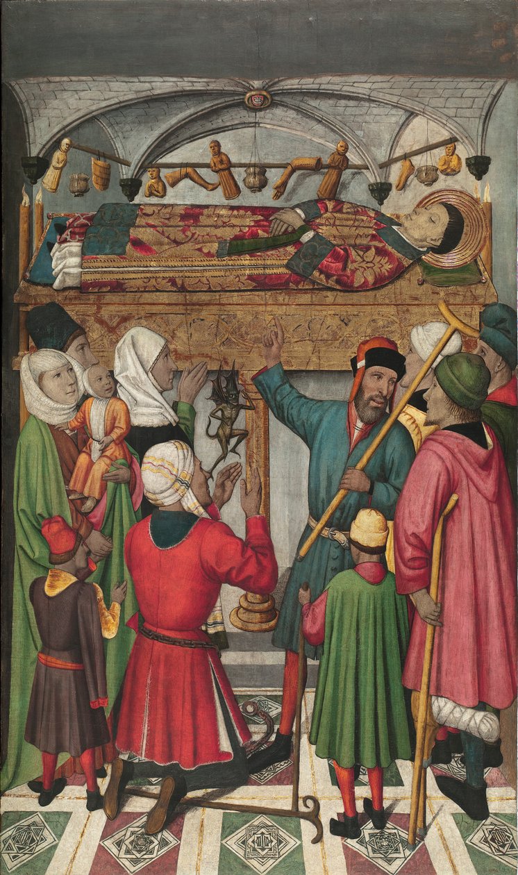 Milagres póstumos de São Vicente de Jaume Huguet
