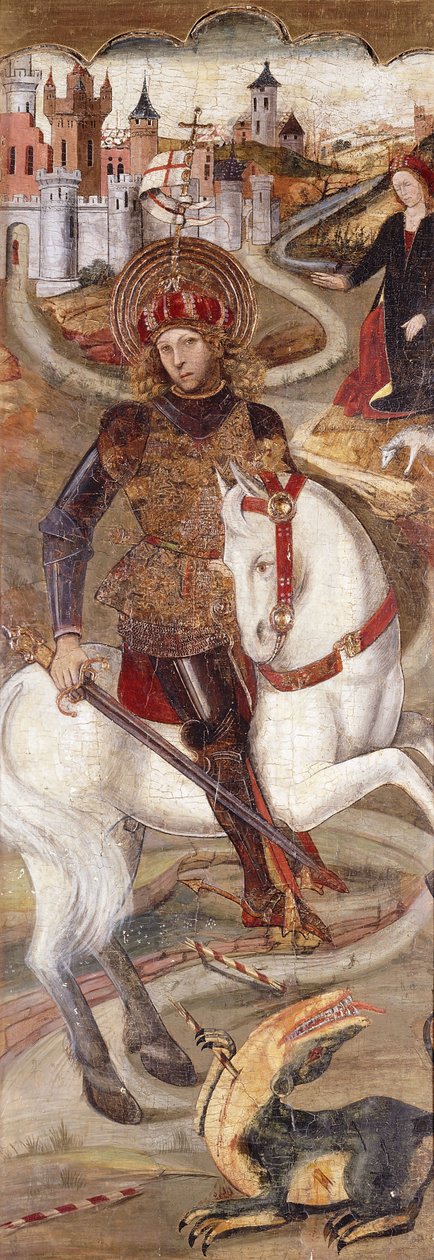 São Jorge e o dragão, de Jaume Huguet