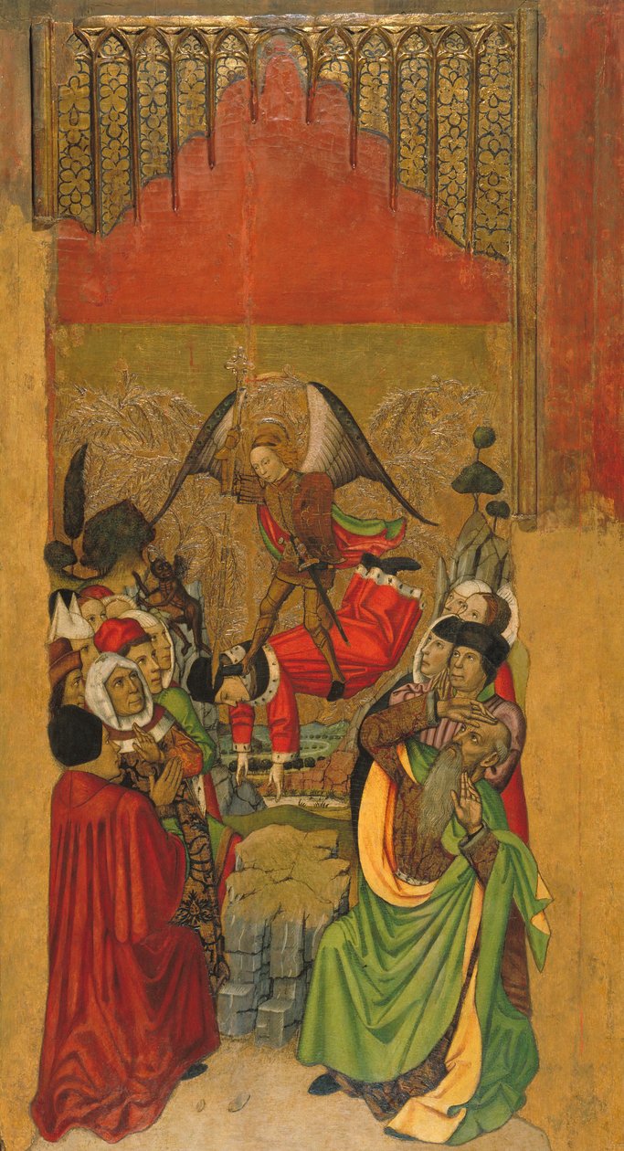 São Miguel vence o Anticristo de Jaume Huguet