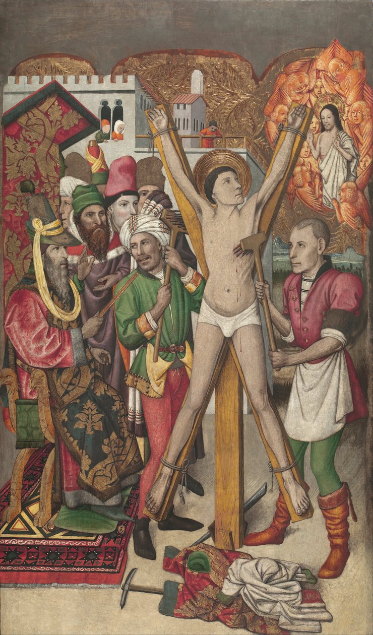 São Vicente na prateleira de Jaume Huguet