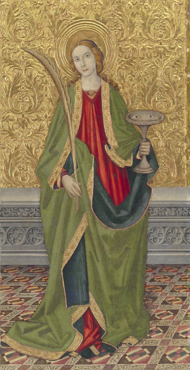 Santa Lúcia, c.1500 de Jaume the younger Vergós