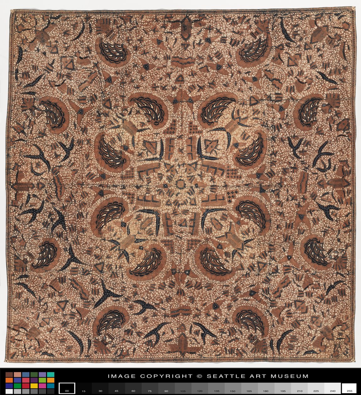 Lenço de cabeça (gravata de cabeça) de Javanese School