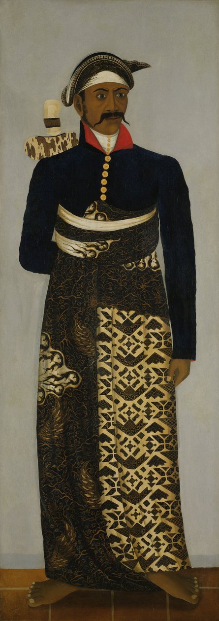 Oficial do tribunal javanês, c.1820-70 de Javanese School