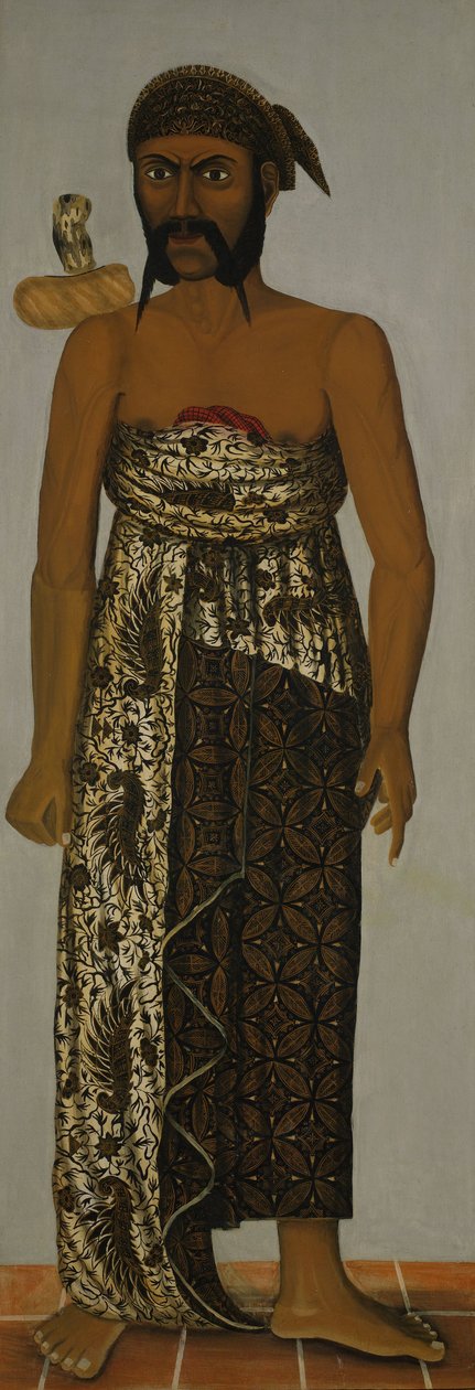 Oficial do tribunal javanês, c.1820-70 de Javanese School