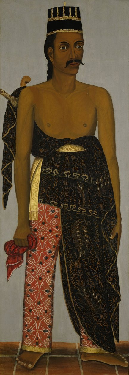 Oficial do tribunal javanês, c.1820-70 de Javanese School
