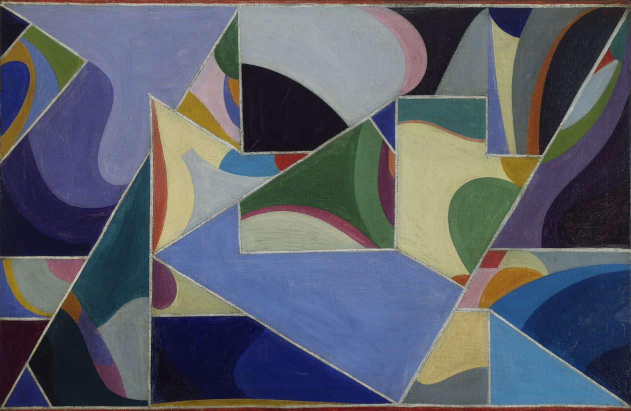 Sem título, c.1923 (óleo sobre tela) de Jay Van Everen