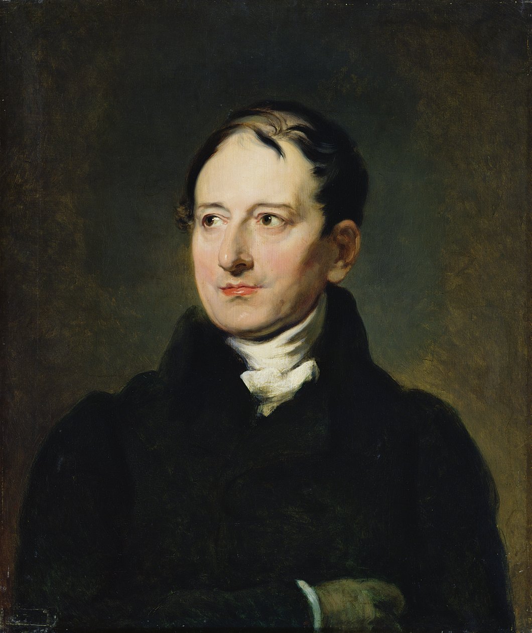 Barão François Pascal Simon Gerard (1770-1837) cópia de um retrato de Thomas Lawrence (1769-1830) de Jean Alaux