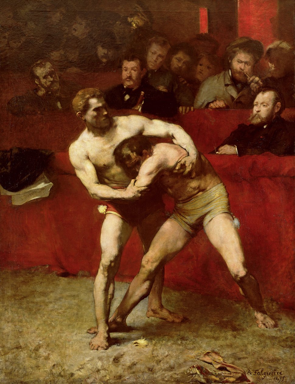 Lutadores, 1875 de Jean Alexandre Joseph Falguiere