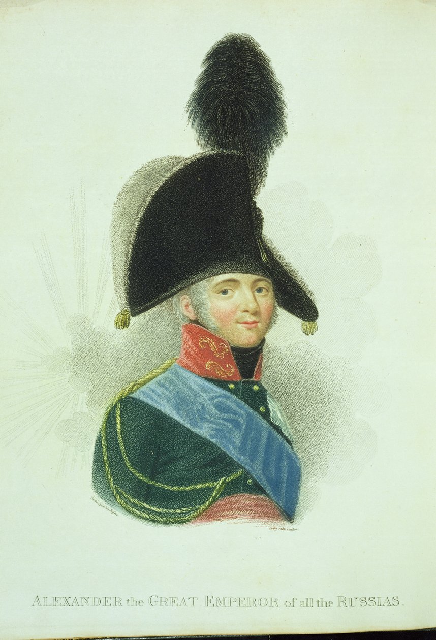 Alexandre (1777-1825) o Grande Imperador de todas as Russias de Jean Antoine Pinchon