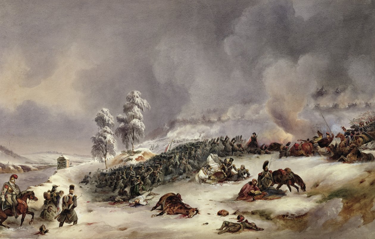 Batalha de Krasnoi, 18 de novembro de 1812 de Jean Antoine Simeon Fort