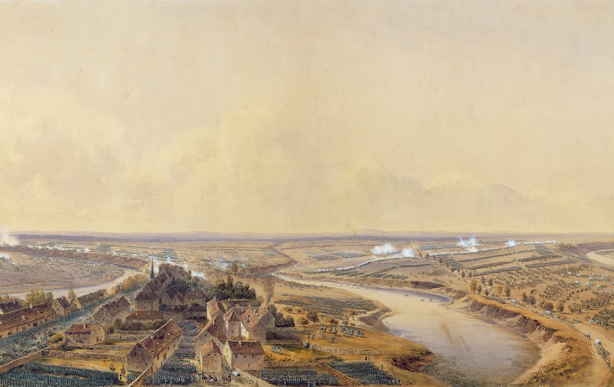A Batalha de Friedland, 14 de junho de 1807 de Jean Antoine Simeon Fort