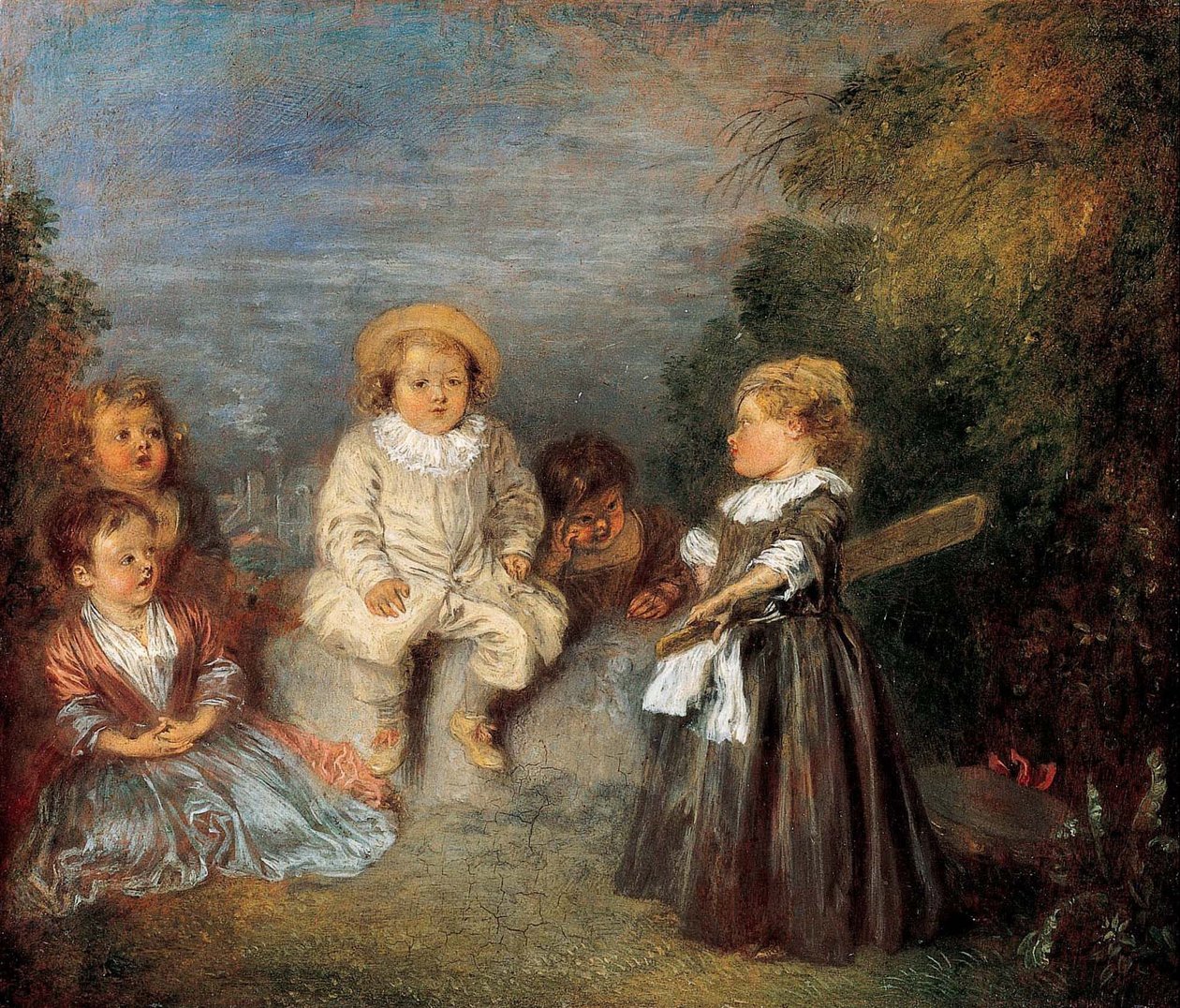 Idade feliz! Era de Ouro (Idade Feliz! Era de Ouro) de Jean Antoine Watteau