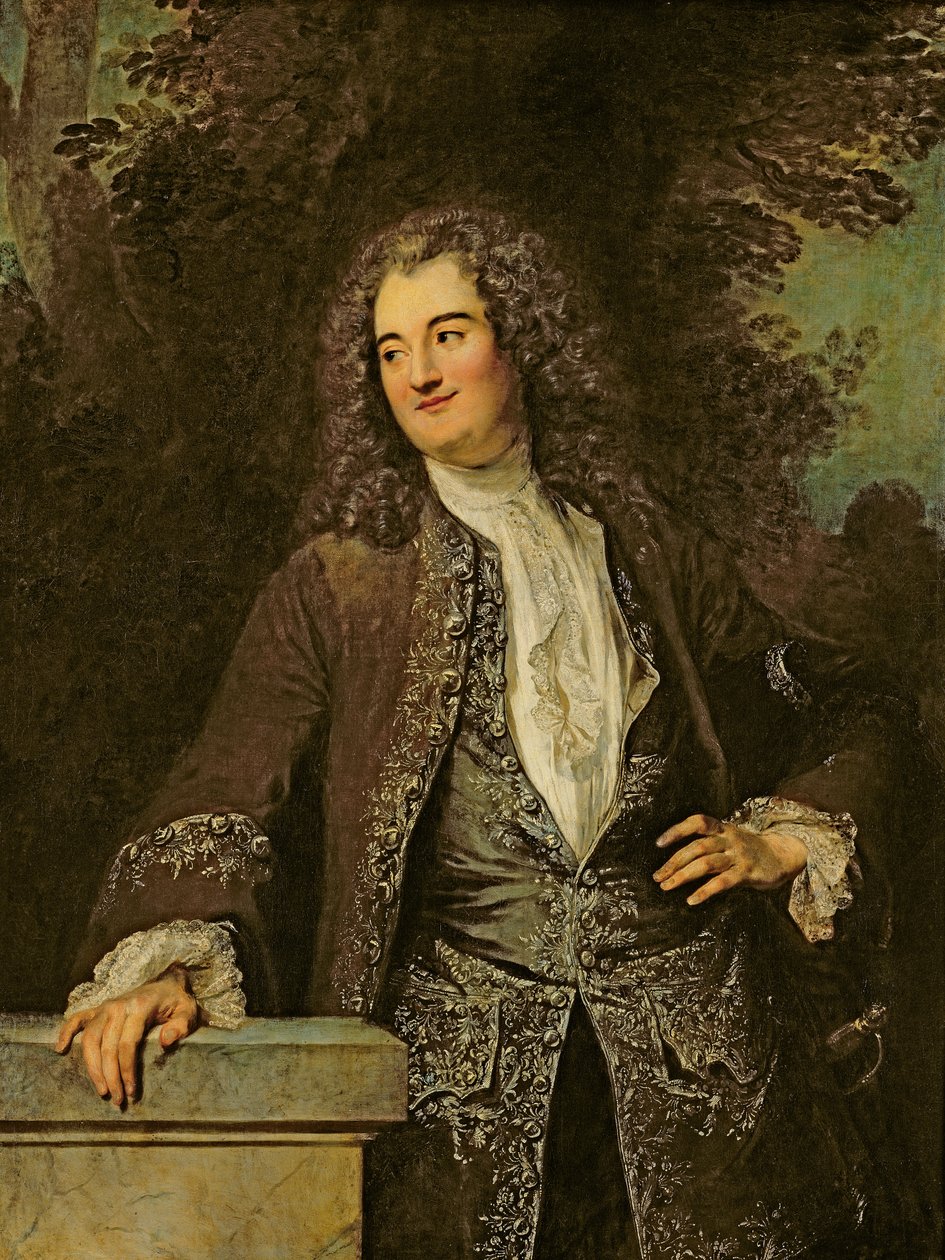 Retrato de um cavalheiro, retrato de Jean de Julienne de Jean Antoine Watteau