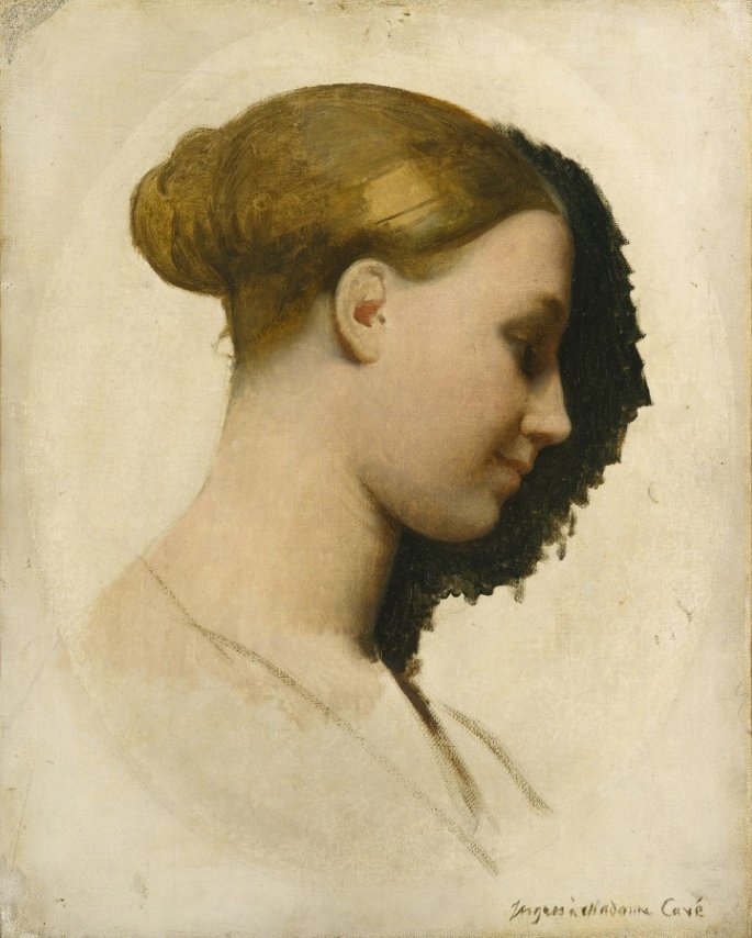 Retrato da Sra. Edmond Cavé de Jean Auguste Dominique Ingres