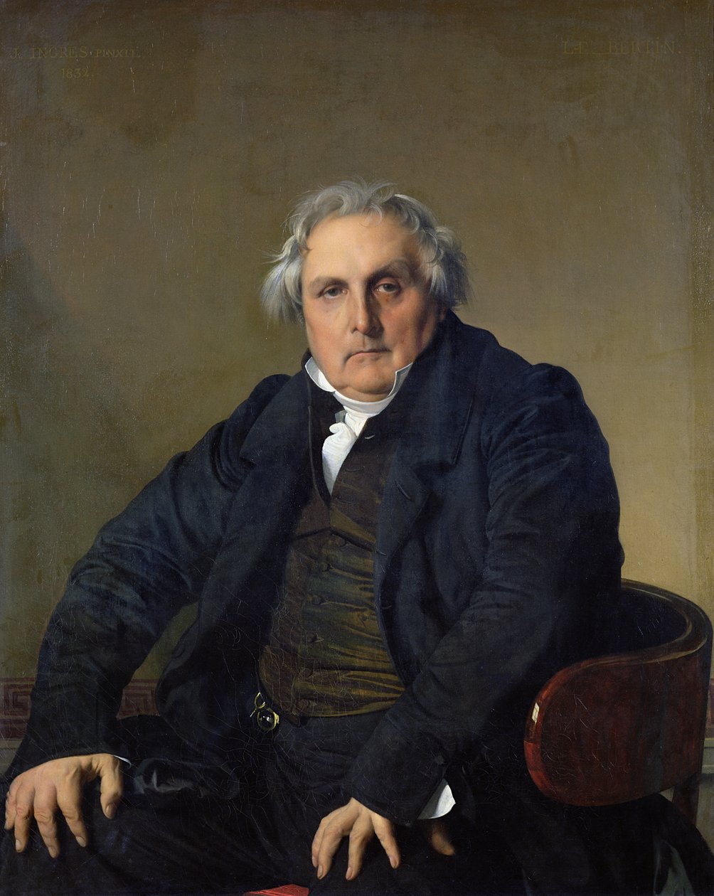 Louis François Bertin (1766-1841) 1832 de Jean Auguste Dominique Ingres