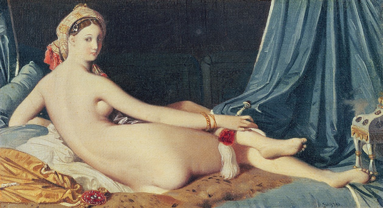 Odalisque, 1814 de Jean Auguste Dominique Ingres