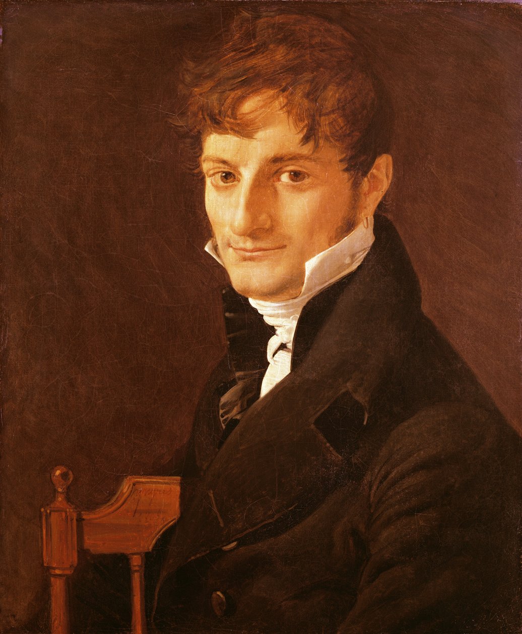 Retrato de Belv èze-Foulon, amigo do artista, 1805 de Jean Auguste Dominique Ingres
