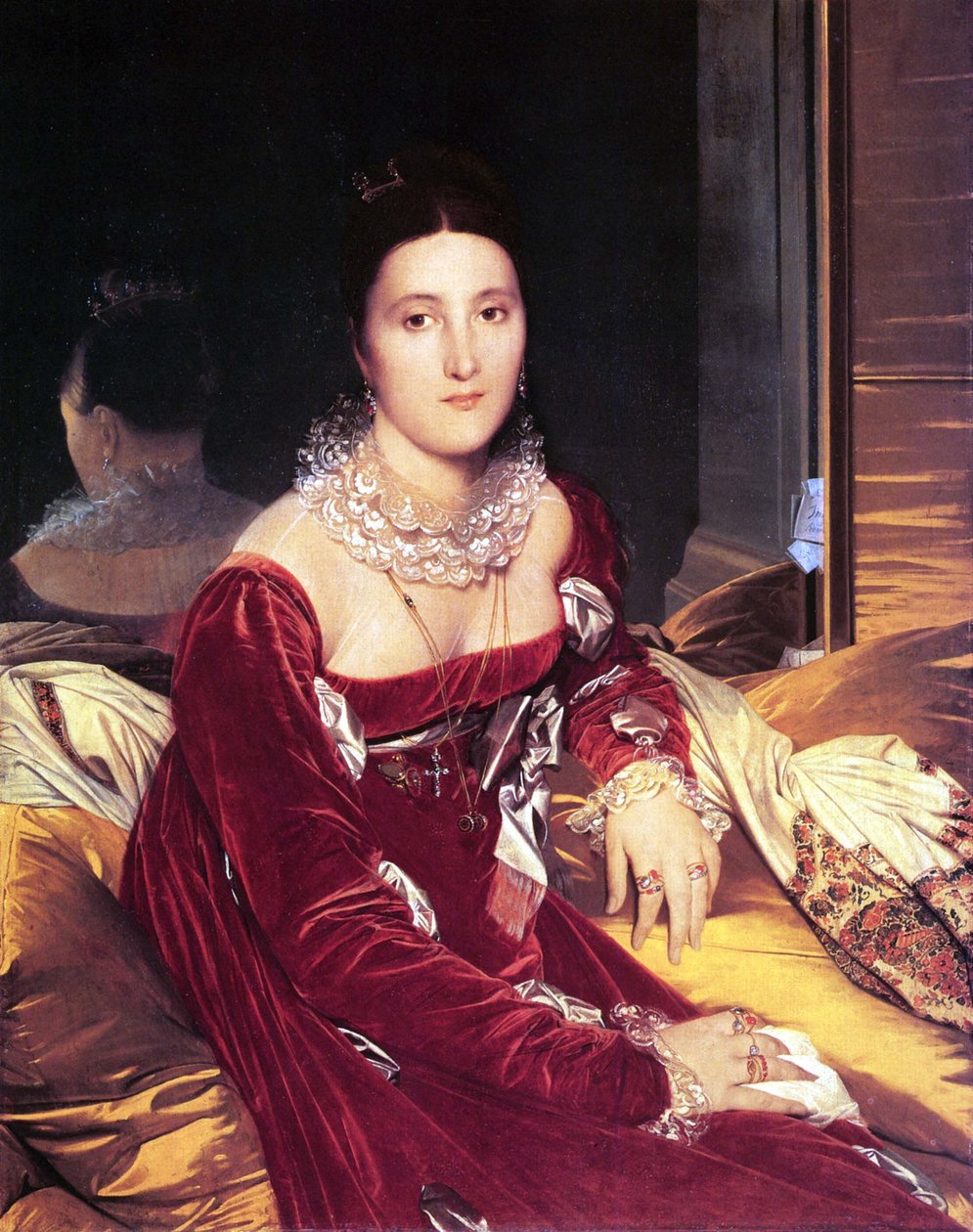 Retrato de Madame de Senonnes de Jean Auguste Dominique Ingres