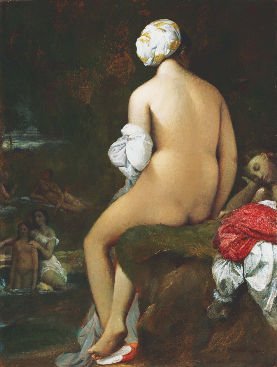 O pequeno banhista de Jean Auguste Dominique Ingres