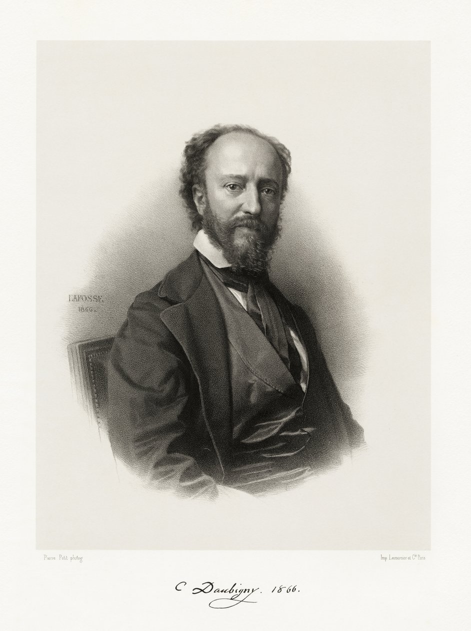 Charles François Daubigny, 1865-66 de Jean Baptiste Adolphe Lafosse