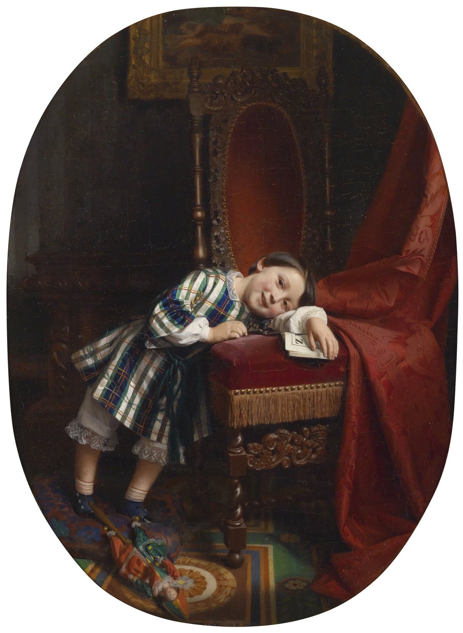 Der Samtsessel de Jean Baptiste Adolphe Lafosse