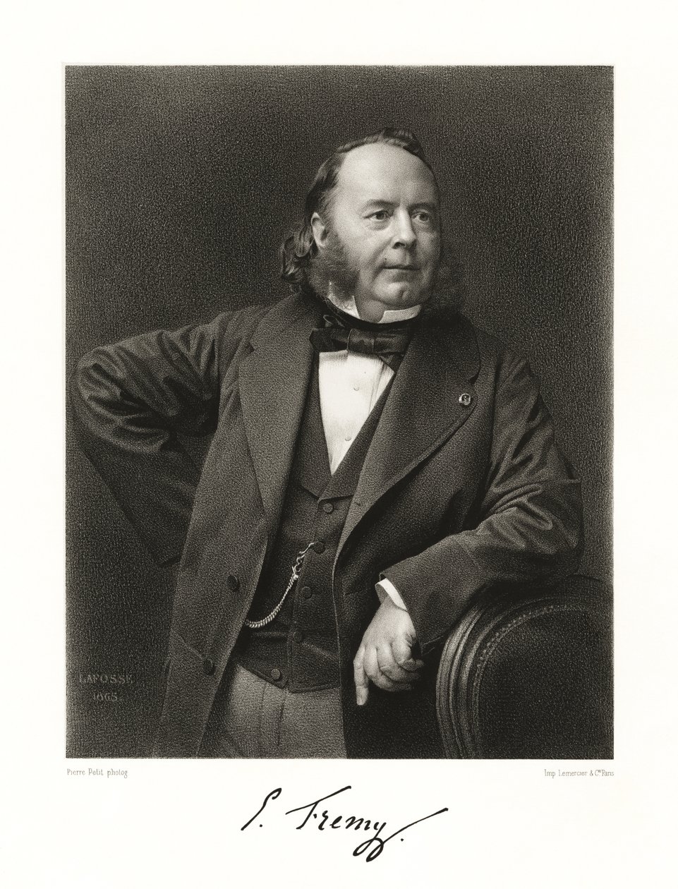 Edmond Fremy, 1865-66 de Jean Baptiste Adolphe Lafosse