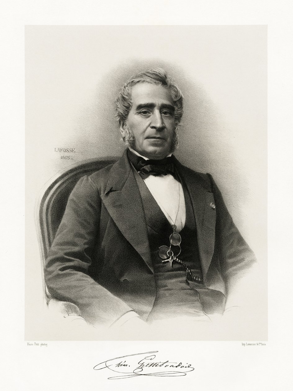Gaspard Temístocles Lestiboudois, 1865-66 de Jean Baptiste Adolphe Lafosse