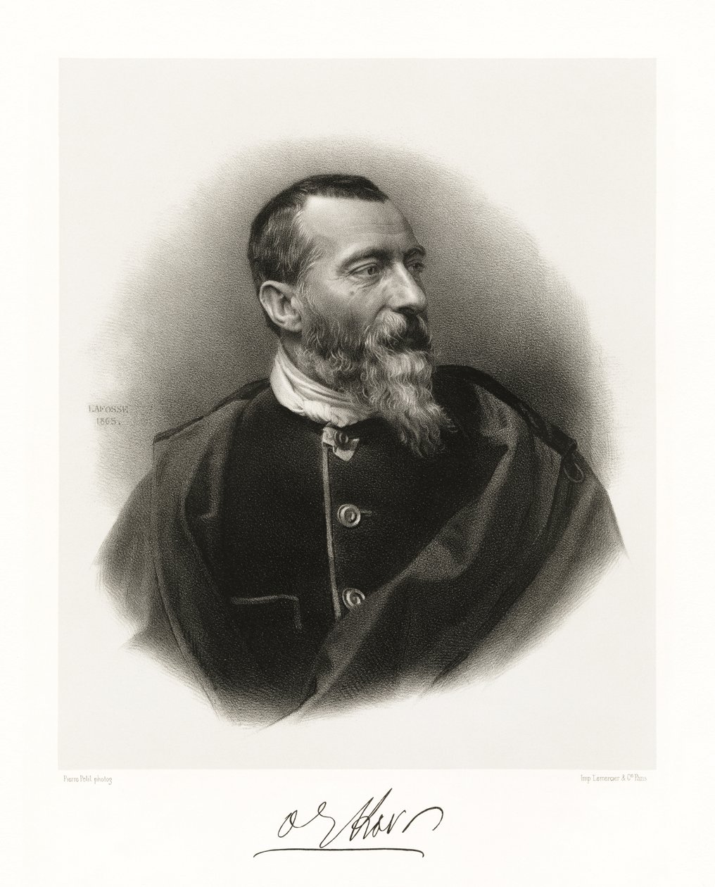 Jean Baptiste Alphonse Karr, 1865-66 de Jean Baptiste Adolphe Lafosse