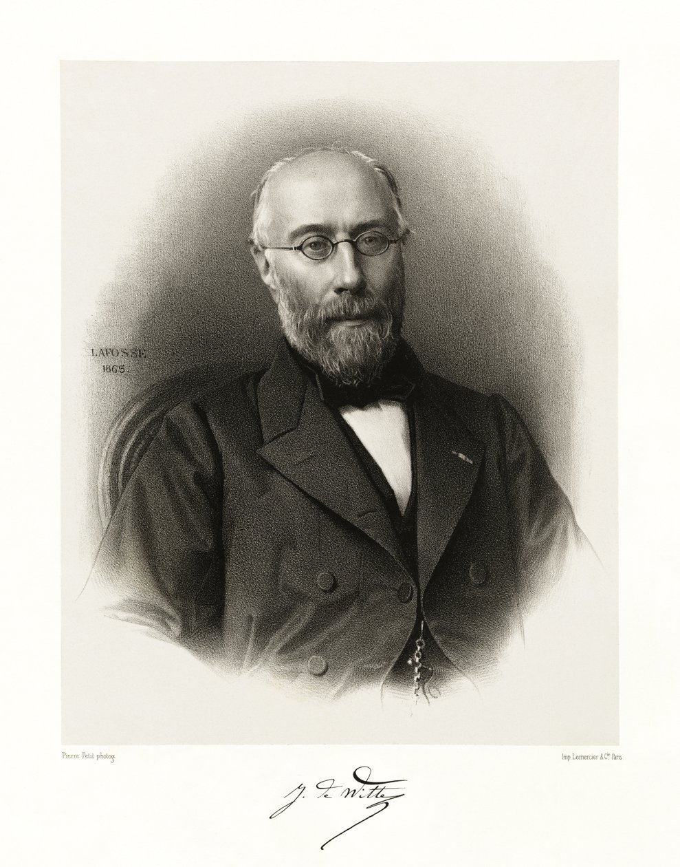 Jean Joseph Antoine Marie, Barão de Witte, 1865-66 de Jean Baptiste Adolphe Lafosse