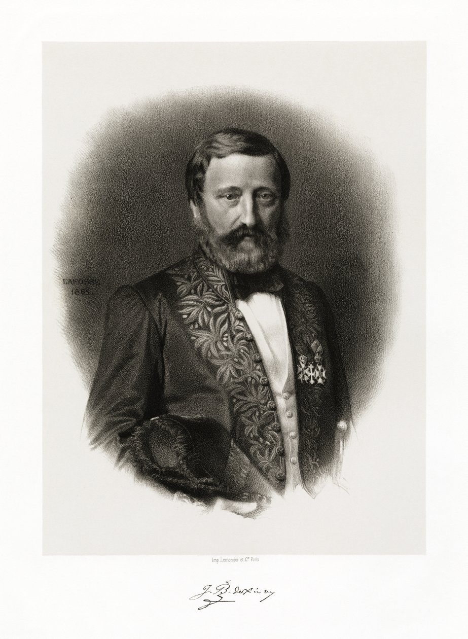 Jules Berger de Xivrey, 1865-66 de Jean Baptiste Adolphe Lafosse