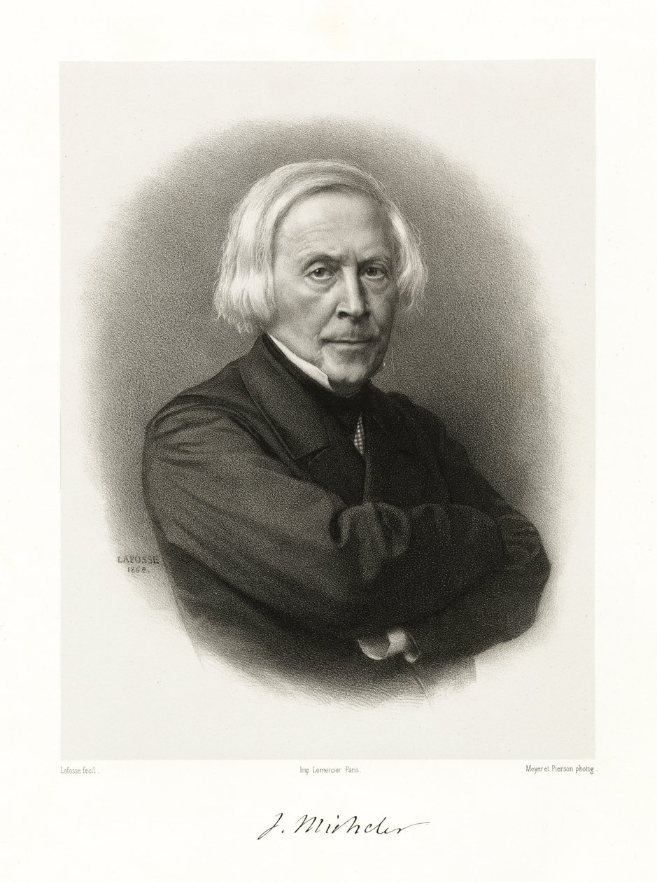 Jules Michelet, 1865-66 de Jean Baptiste Adolphe Lafosse