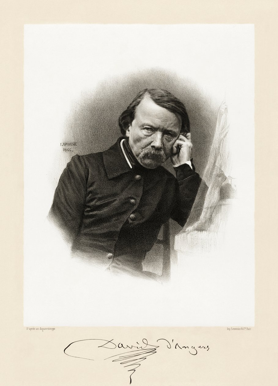 Pierre Jean David, 1865-66 de Jean Baptiste Adolphe Lafosse