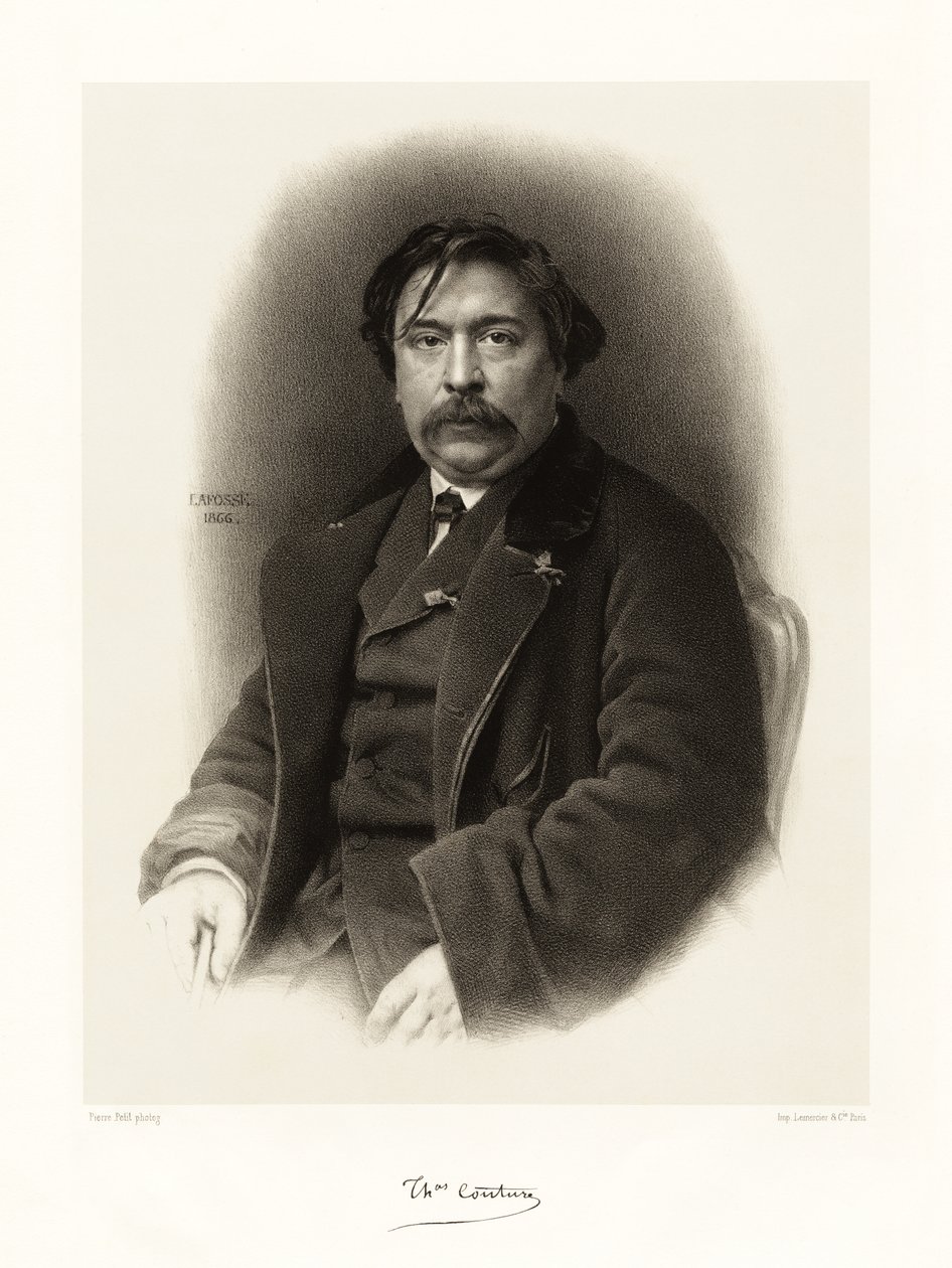 Thomas Couture, 1865-66 de Jean Baptiste Adolphe Lafosse