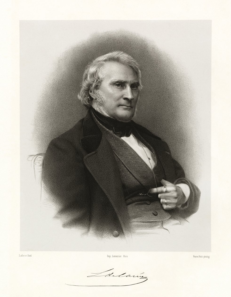 Conde Louis Marie de Carne-Marcein, 1865-66 de Jean Baptiste Adolphe Lafosse