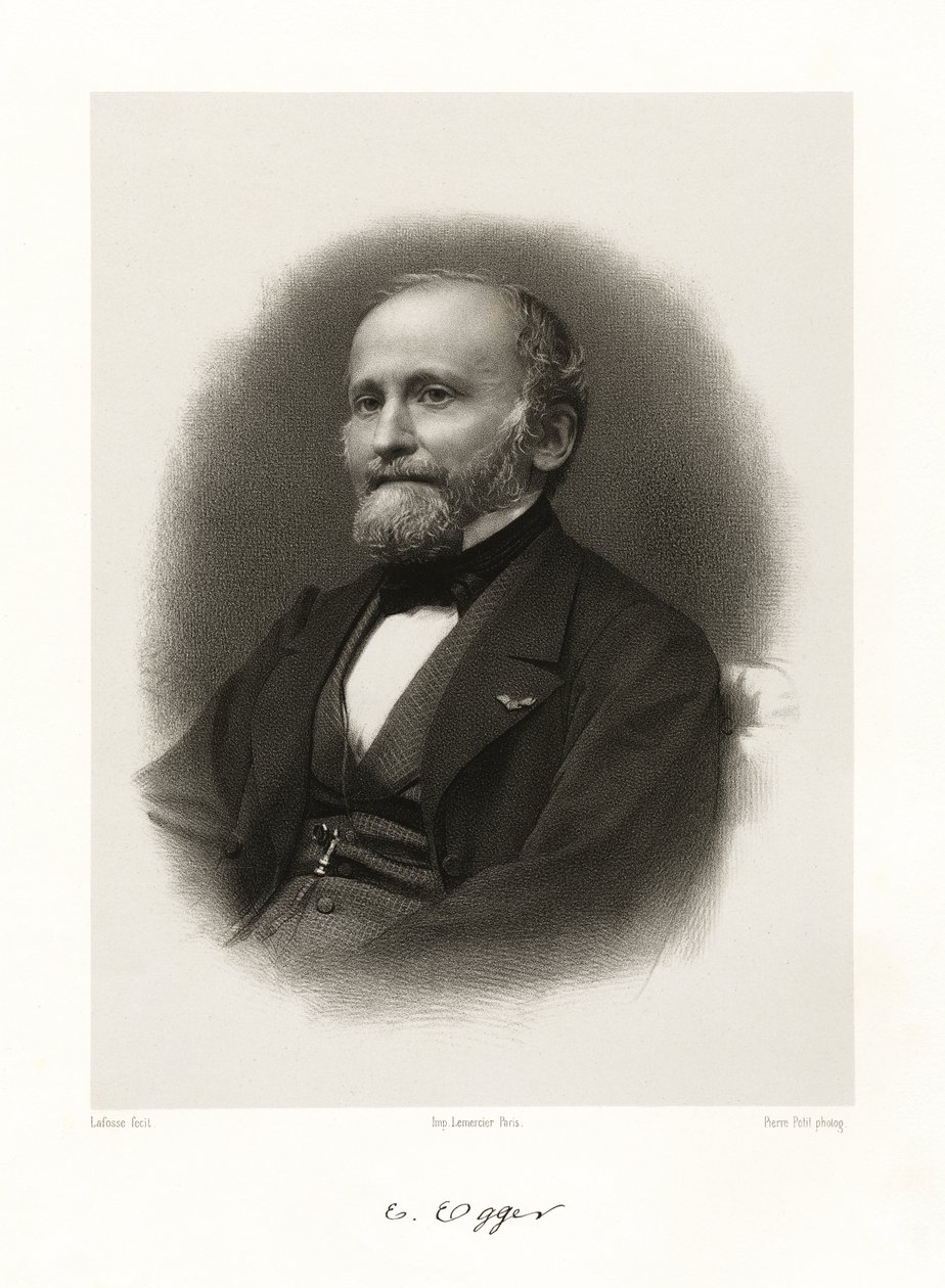 Emile Egger, 1865-66 de Jean Baptiste Adolphe Lafosse