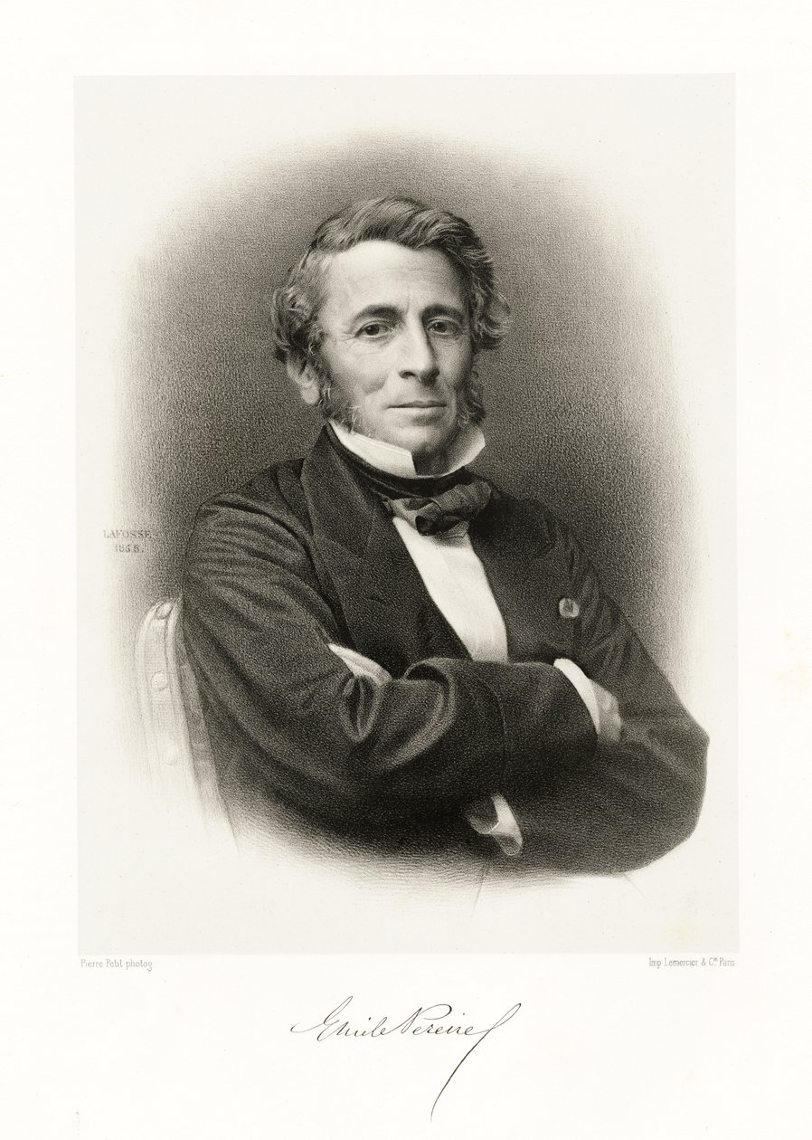 Emile Pereire, 1865-66 de Jean Baptiste Adolphe Lafosse