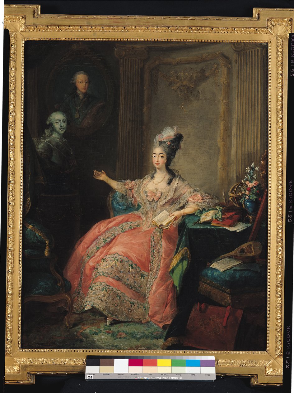 Louise Marie Josephine de Savoy, condessa de Provence (1753-1810), 1775 de Jean Baptiste Andre Gautier D