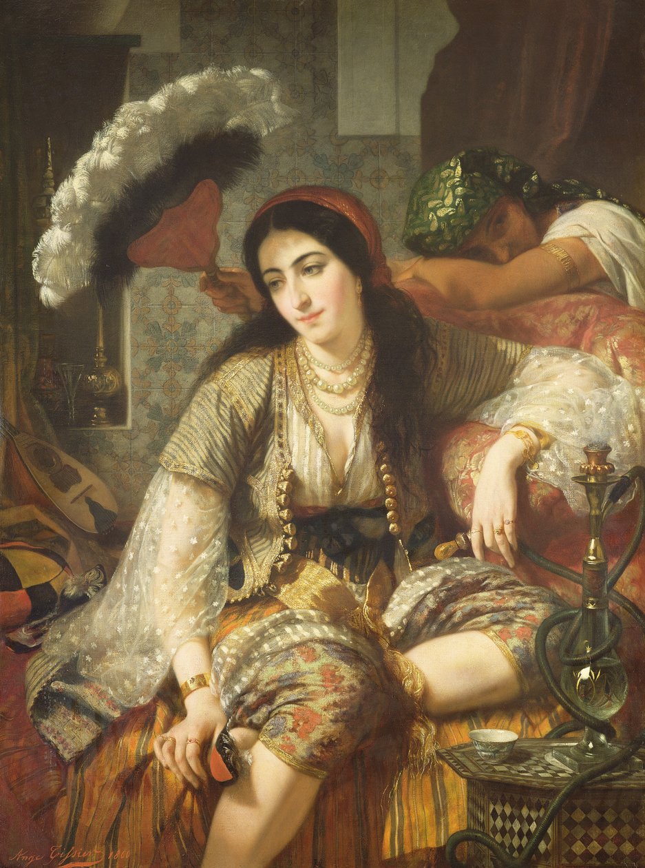 Odalisca de Jean Baptiste Ange Tissier