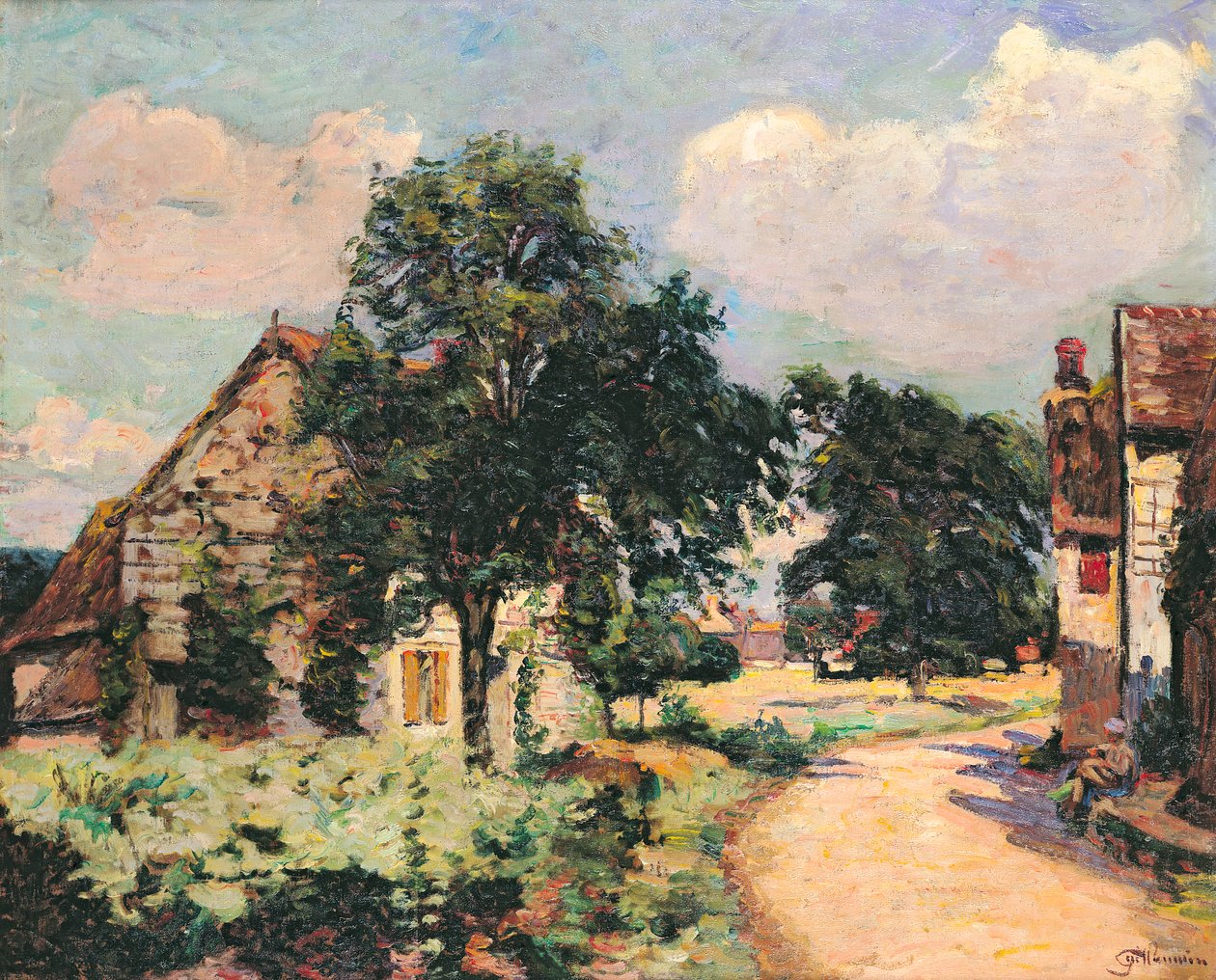 Efeito do sol de Jean Baptiste Armand Guillaumin