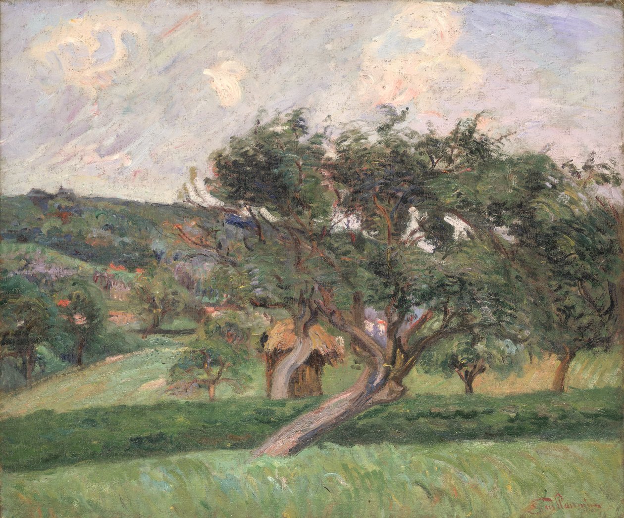 Paisagem em Damiette, c.1890 de Jean Baptiste Armand Guillaumin