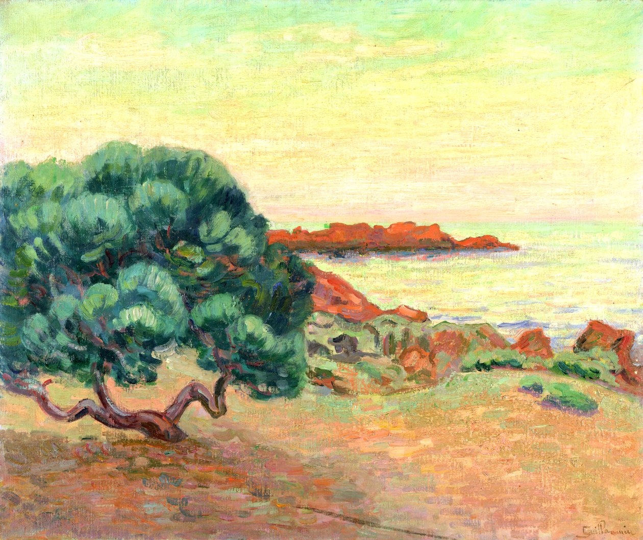 Paisagem Midi, 1898 de Jean Baptiste Armand Guillaumin