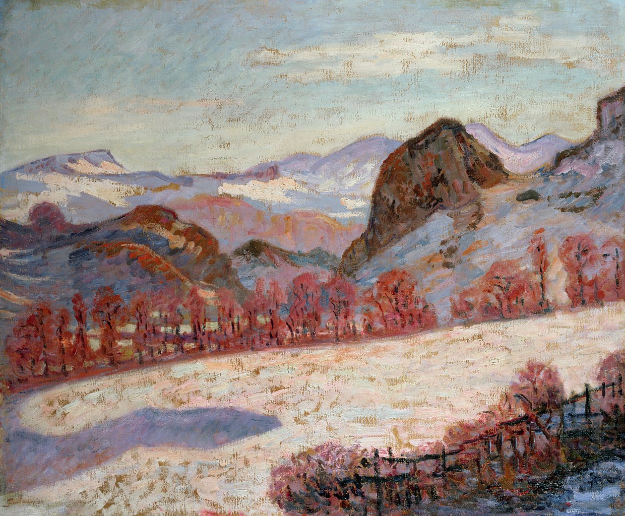 St. Sauves d&39;Auvergne, c.1900 de Jean Baptiste Armand Guillaumin