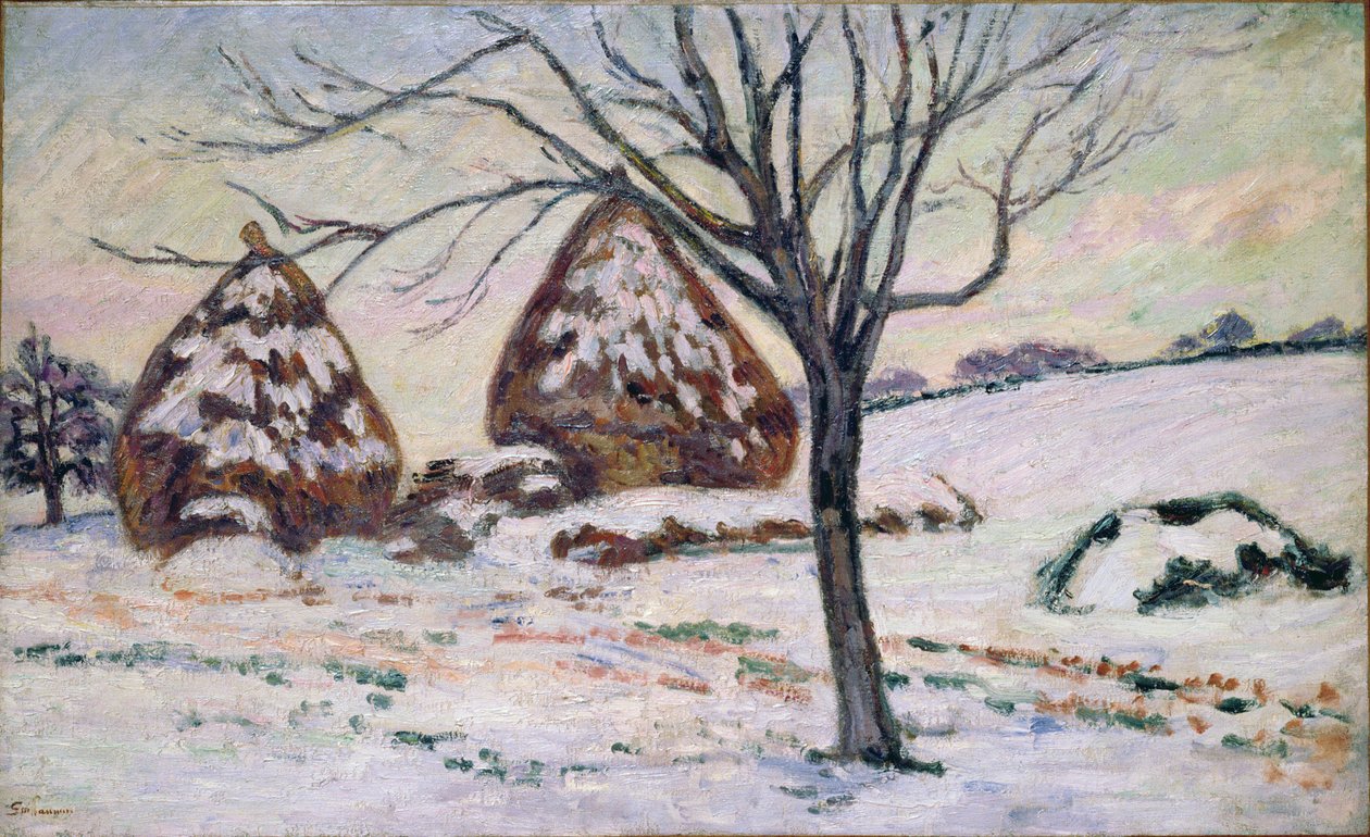Luz do inverno de Jean Baptiste Armand Guillaumin