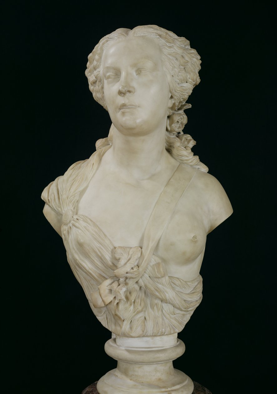 Busto de Madame Sabatier, 1847 (mármore) de Jean Baptiste Auguste Clesinger